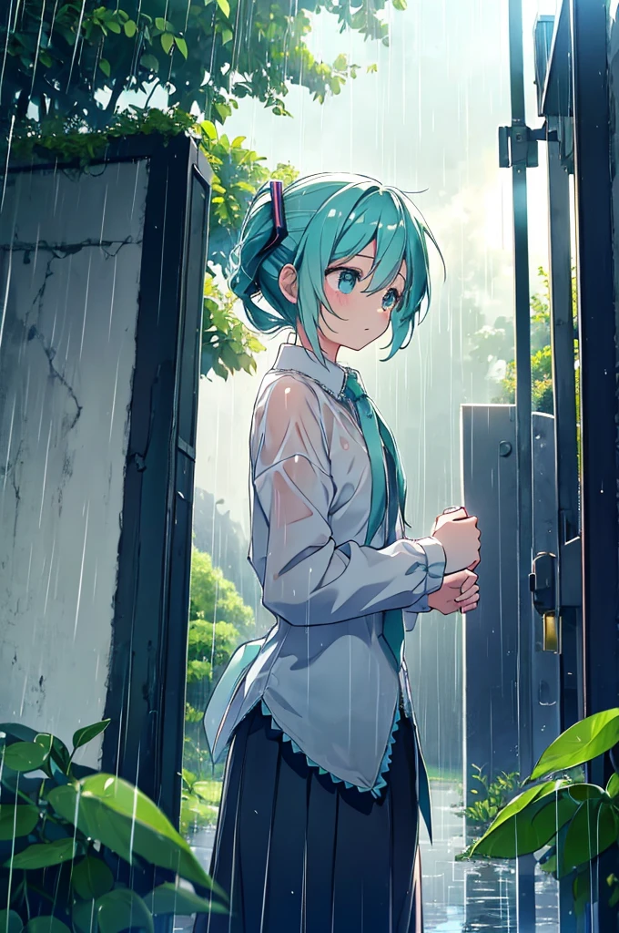 Under the Rain　Sing as if screaming　Hatsune Miku: Song of Sadness and Farewell　Chasing the dreams engraved in my heart　The sound of the rain pushes you forward　Tears in the rain　Sing as if screaming　Hatsune Miku Song of Love and Hope　I want to reach the heart of someone who is excited　This thought in the rain　Get stronger

In the rain　Sing as if screaming　Hatsune Miku: Song of Solitude and Courage　Push me forward, hold the key to open the door to tomorrow, in the rain　Believe in yourself even in the rain　Sing as if screaming　Hatsune Miku Sadness and Sorrow　With a song that blooms in my heart　Small flower in the rain　Growing in the rain　Sing as if screaming　Hatsune Miku: The Road to the Future　Dreaming about someone　Gentle feelings in the rain　Get stronger