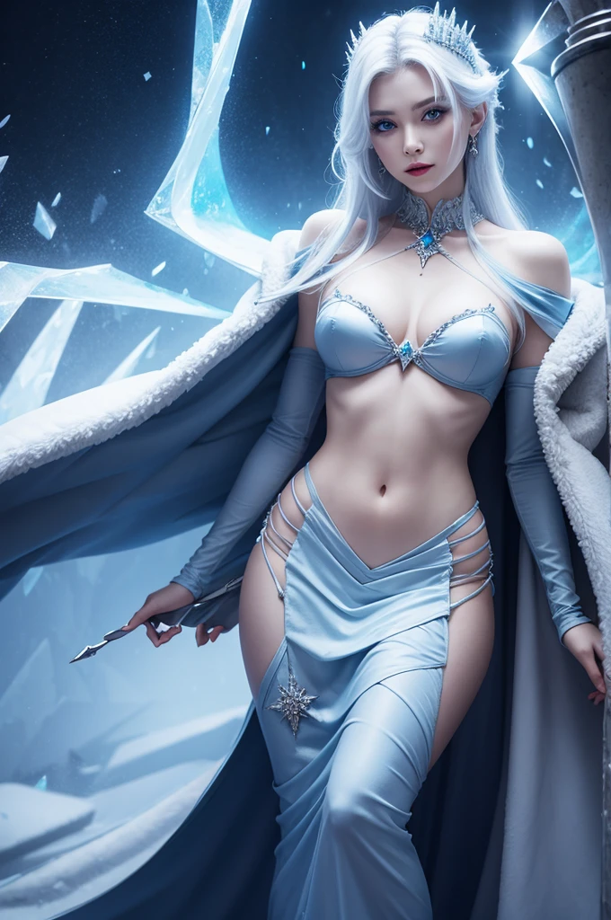 an evil ice queen