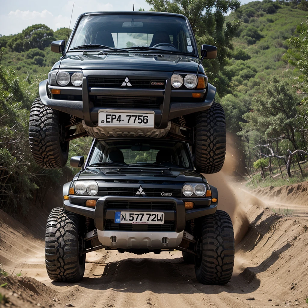 Mitsubishi minica 7th generation lifted offroad