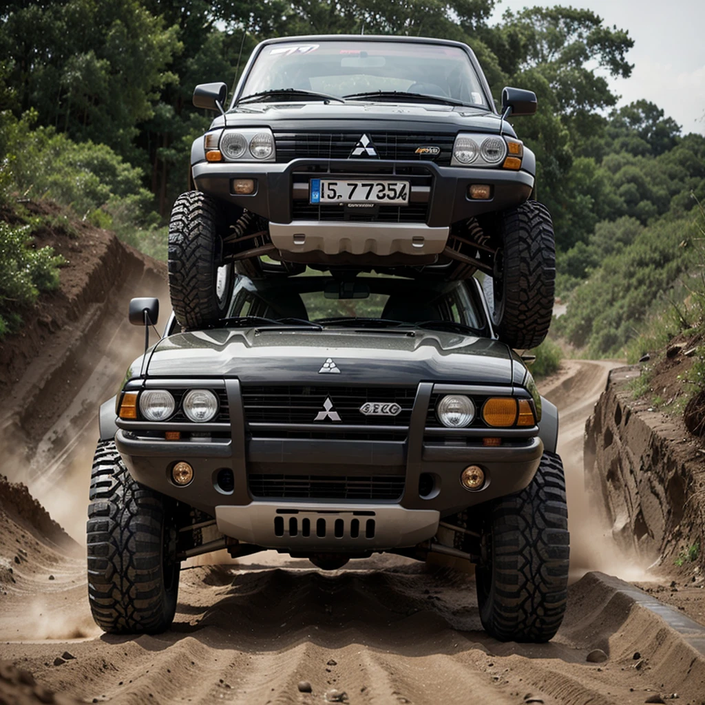 Mitsubishi minica 7th generation lifted offroad