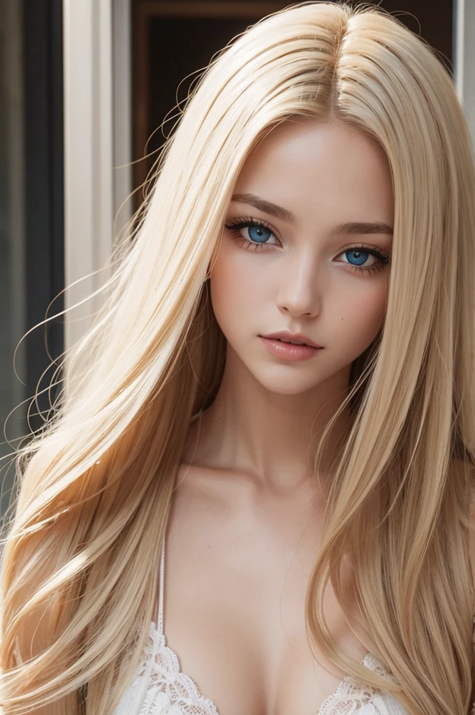 blonder woman