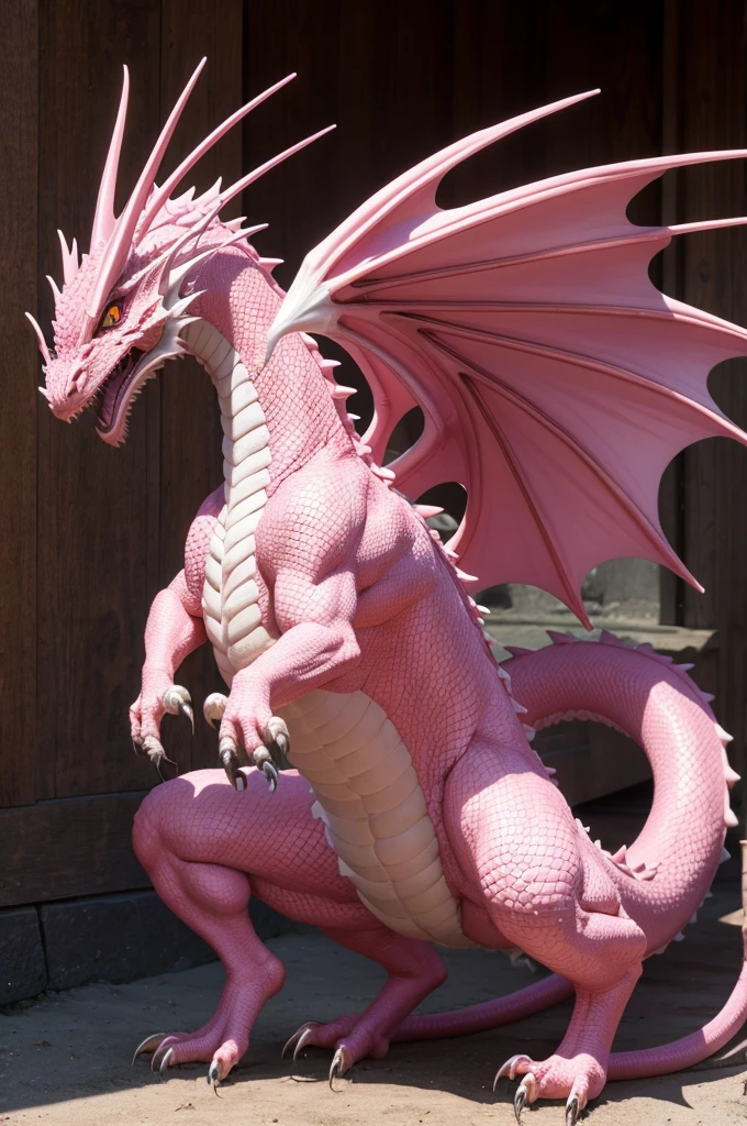 pink dragon