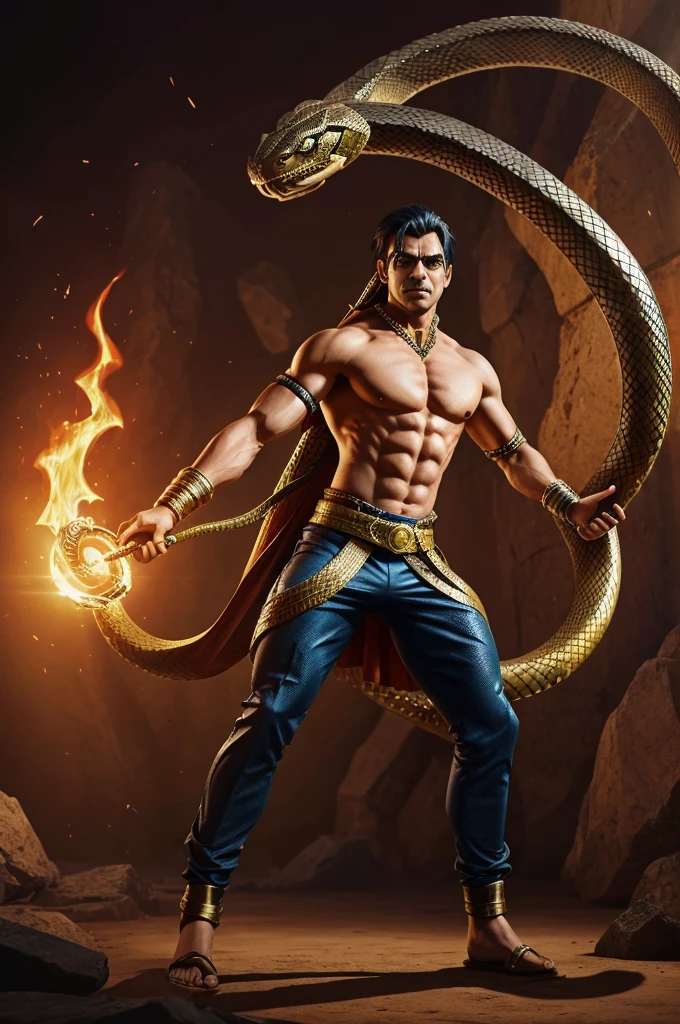 Anime Create most dangerous and powerful  wishful snake main villain  full body 


Snake open face and hands
No lag only tell

Please create a snake version 

Like Chhota Bheem movie villain damyaan 