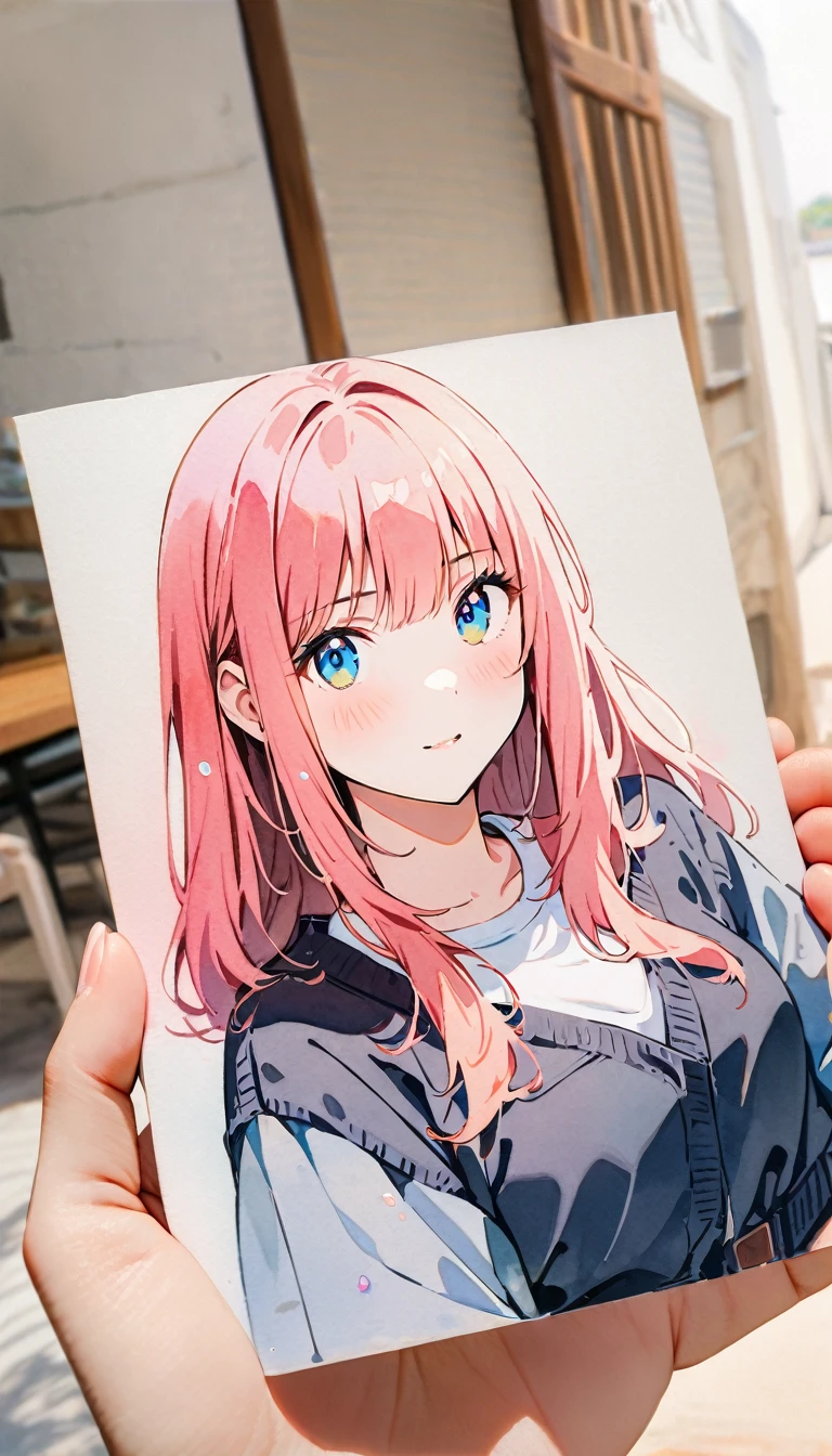 (8K, best quality, masterpiece),watercolor (medium), 1girl, {Practical, original photo, Ultra-fine transparent, image, (Influenced by Yoshitaka Amano's style:1.6)}, Practical Light, Delicate skin, (Beautiful slim woman, 25 years old, Court Knight:1.5), Thin legs, Fine particles, Long white hair, Detailed fingers, Thin, Ecstasy expression, Dynamic and sexy pose, (Huge breasts:1.4), (Long skirt, Long red cape, boots:1.2),(Arcadia, Flower Storm, Many flowers:1.8), Unobscured,Beautiful scenery, (Flowers, Wind and Moon:1.5).