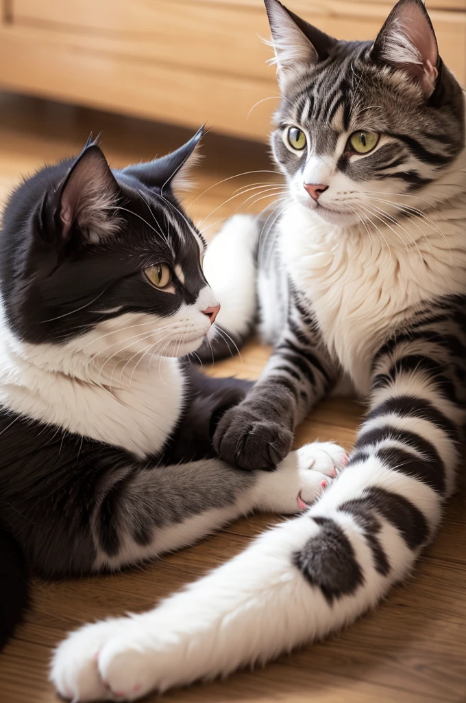 pet cat