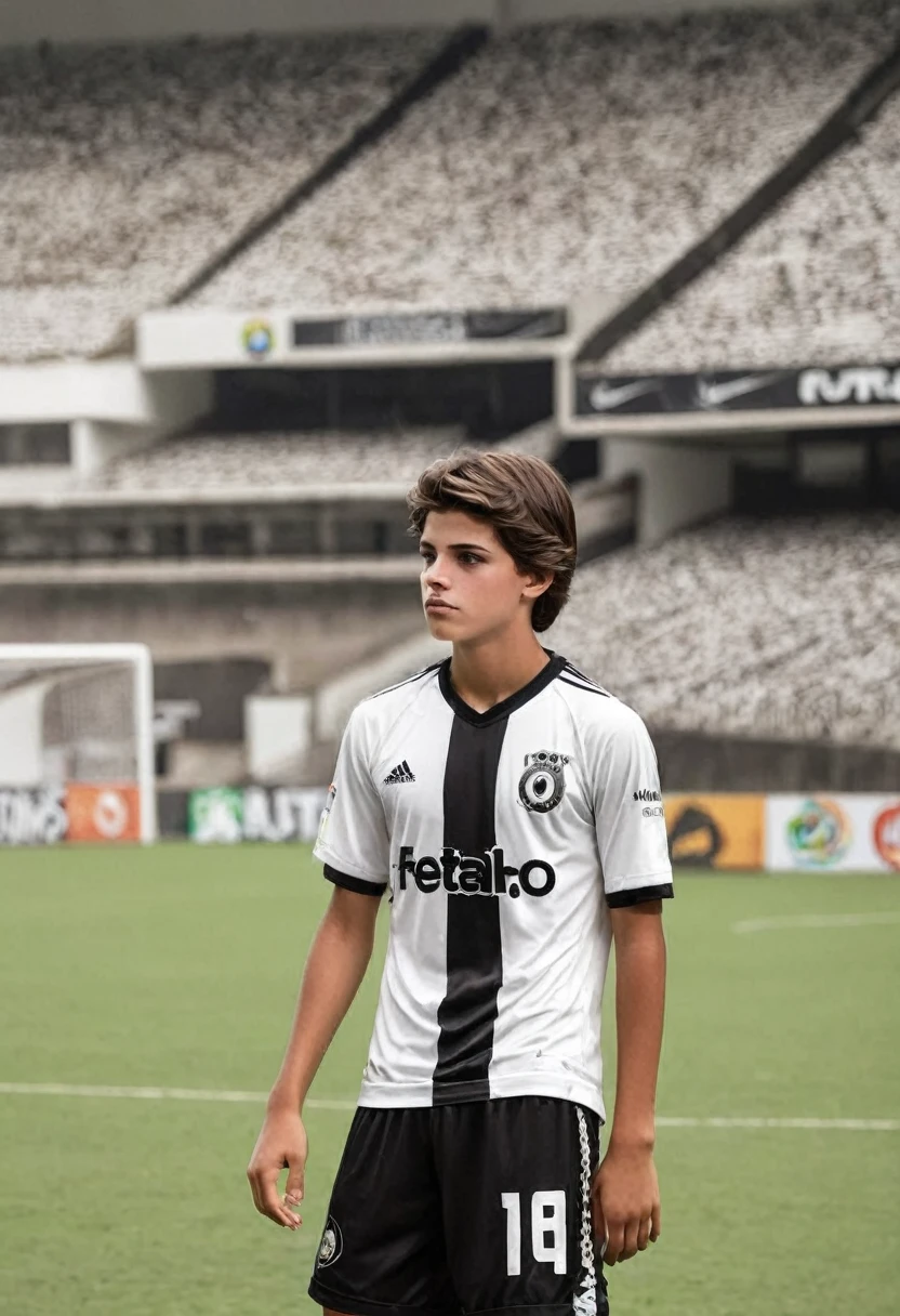 Create Paulo Henrique, white boy, with brown eyes and straight brown hair. 17 year old professional football player, who debuted in 1990 playing for Botafogo 