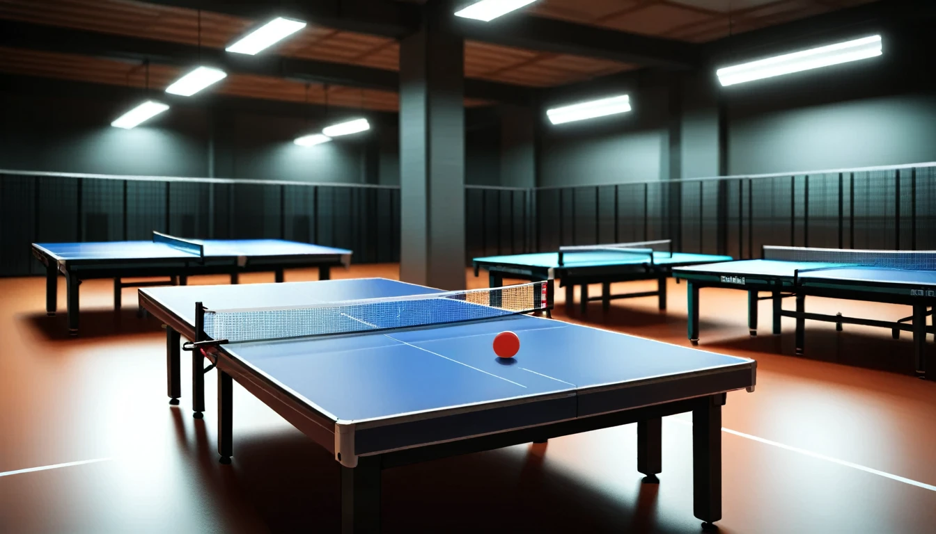 Ping pong table,Table tennis machine: ping pong