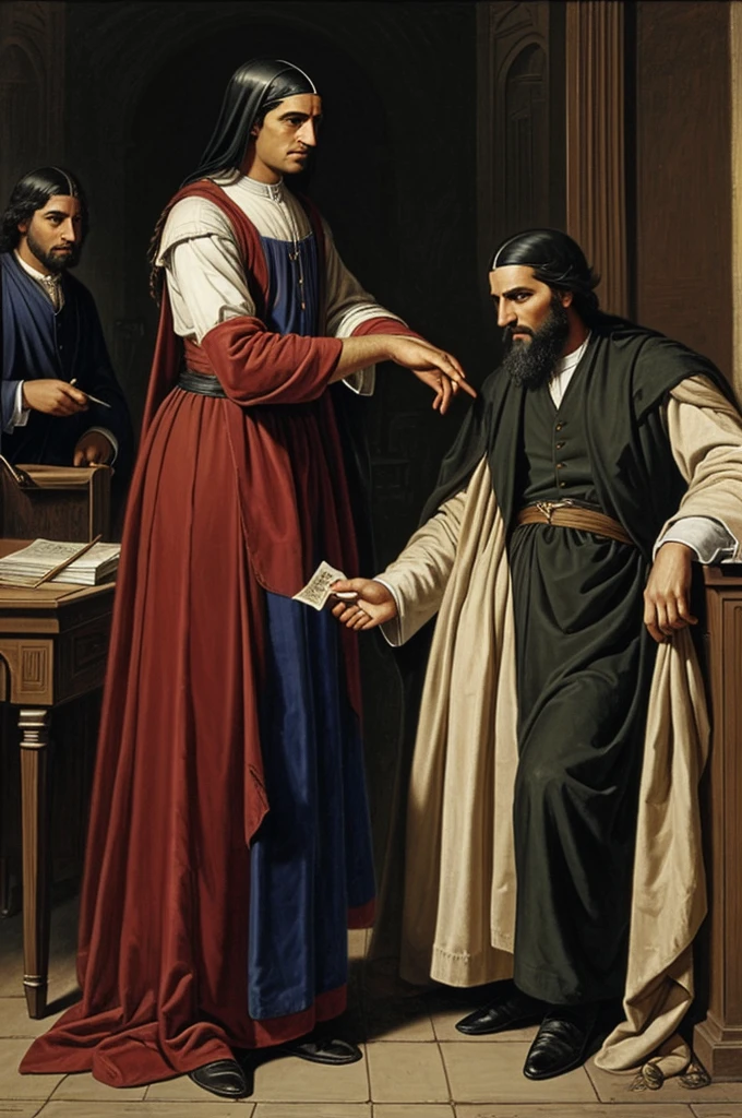 Responding to your lord, Told him: Bad and negligent servant, Did you know that I reap where I did not sow, and that I collect where I did not scatter. Therefore, you should have given my money to the bankers, and when I came, I would have received what is mine with interest. Take it away, Well, the talent, and give it to him who has ten talents. A related drawing please