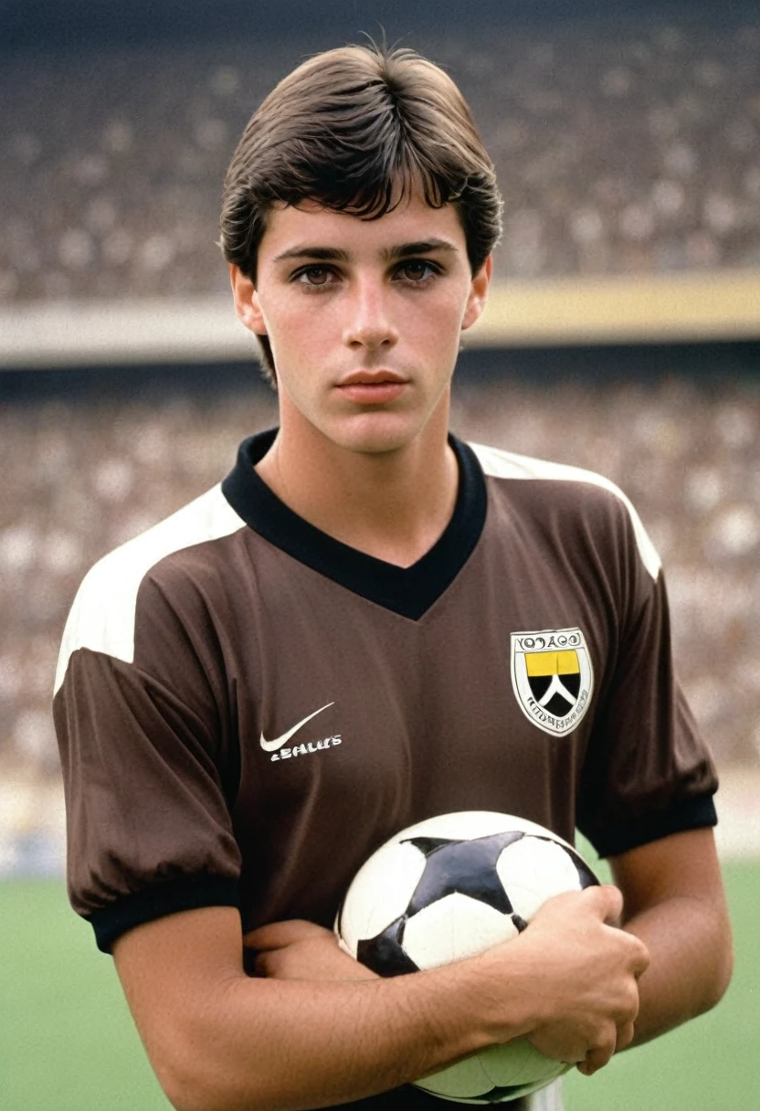 Create Paulo Henrique, white boy, brown-eyed and short-haired, smooth and brown.In 1991, at the age of 18, he won the Brazilian Championship with the Botafogo team