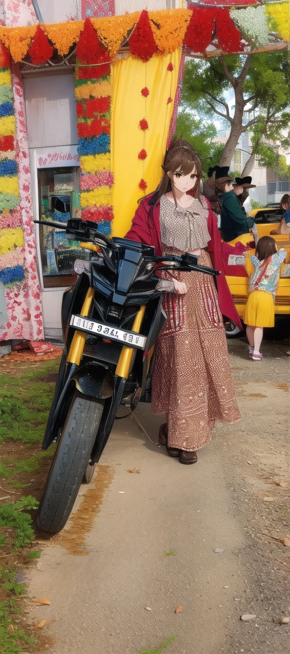 hiyorinatsuno, hiyori natsuno, long hair, bangs, brown hair, ribbon, (brown eyes:1.5), hair ribbon, ponytail, red ribbon,
BREAK skirt, shirt, thighhighs, bow, , jacket, white shirt, neck ribbon, blue jacket,
BREAK indoors, classroom,
BREAK looking at viewer, (cowboy shot:1.5),
BREAK (masterpiece:1.2), best quality, high resolution, unity 8k wallpaper, (illustration:0.8), (beautiful detailed eyes:1.6), extremely detailed face, perfect lighting, extremely detailed CG, (perfect hands, perfect ???????),