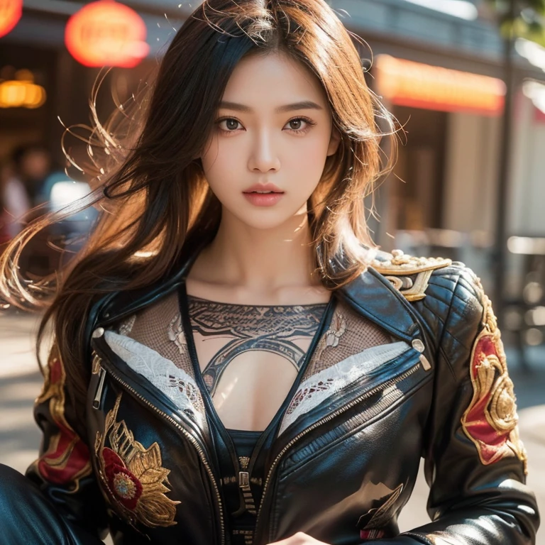 8k images, Shot with a high quality Fuji 45 camera., Pixels, best quality, Masterpiece:1.2), (realistic, photo-realistic:
1 woman,cute, ผู้หญิงlong hairชาวเอเชียตะวันออกเฉียงใต้ที่มีใบหน้ากลม, Open the aperture wide., professional lighting, Sony A7R4, 50 mm sitting lens. 2 long hairชาวเอเชียตะวันออกเฉียงใต้ที่มีใบหน้ากลม, Chest circumference measures 36 inches., Warm light, long hair,black eyes,abdominal muscles, The body is beautiful and strong., thick hips, rounded chest, (digital painting, HDR, high contrast), 3d, 8K, 45,000,000 pixcls,,