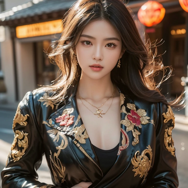 8k images, Shot with a high quality Fuji 45 camera., Pixels, best quality, Masterpiece:1.2), (realistic, photo-realistic:
1 woman,cute, ผู้หญิงlong hairชาวเอเชียตะวันออกเฉียงใต้ที่มีใบหน้ากลม, Open the aperture wide., professional lighting, Sony A7R4, 50 mm sitting lens. 2 long hairชาวเอเชียตะวันออกเฉียงใต้ที่มีใบหน้ากลม, Chest circumference measures 36 inches., Warm light, long hair,black eyes,abdominal muscles, The body is beautiful and strong., thick hips, rounded chest, (digital painting, HDR, high contrast), 3d, 8K, 45,000,000 pixcls,,