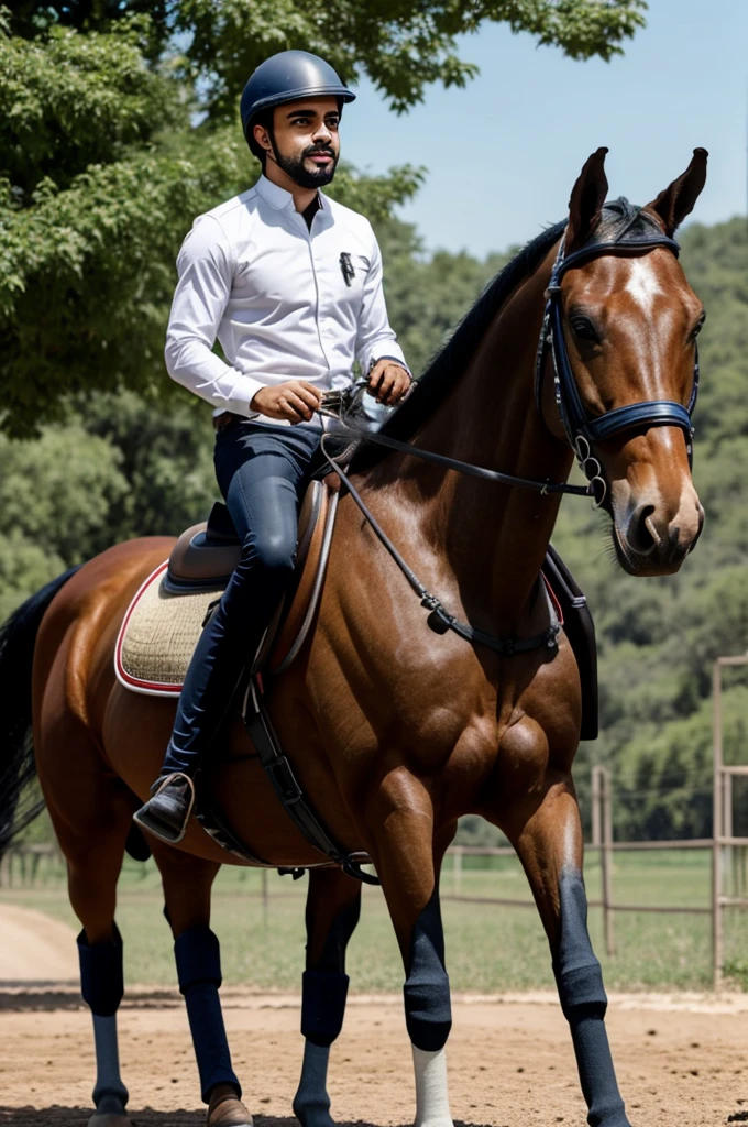 Nayib bukele on horse