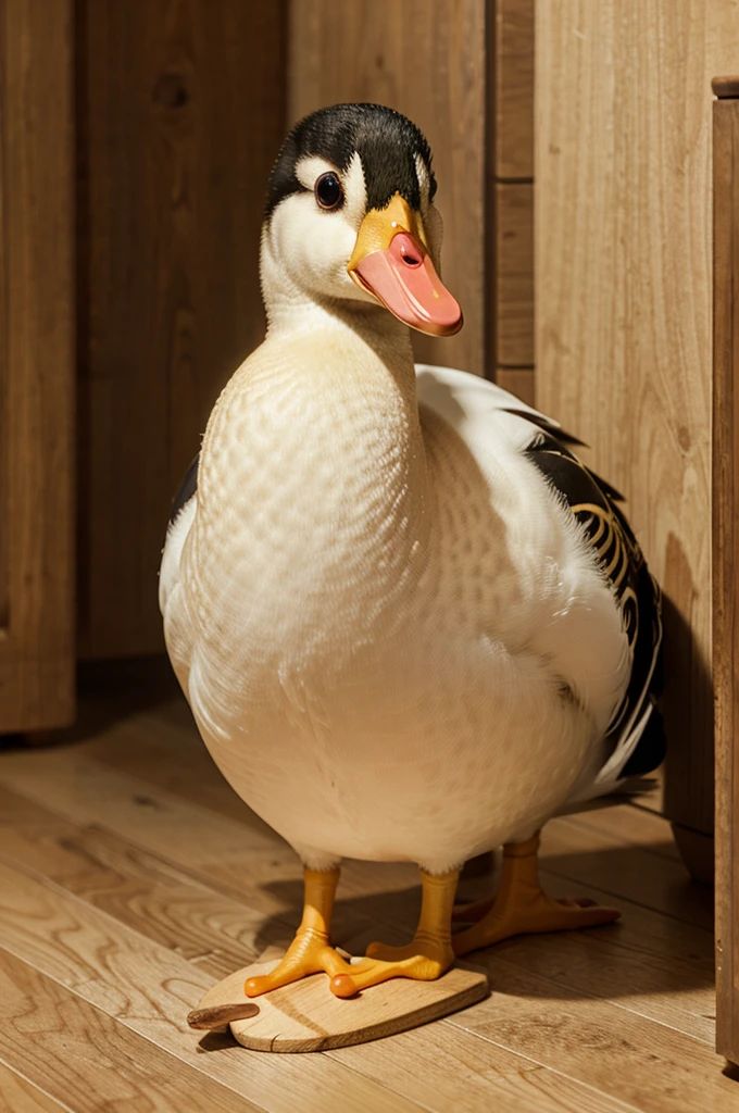 jif animated duck is suming