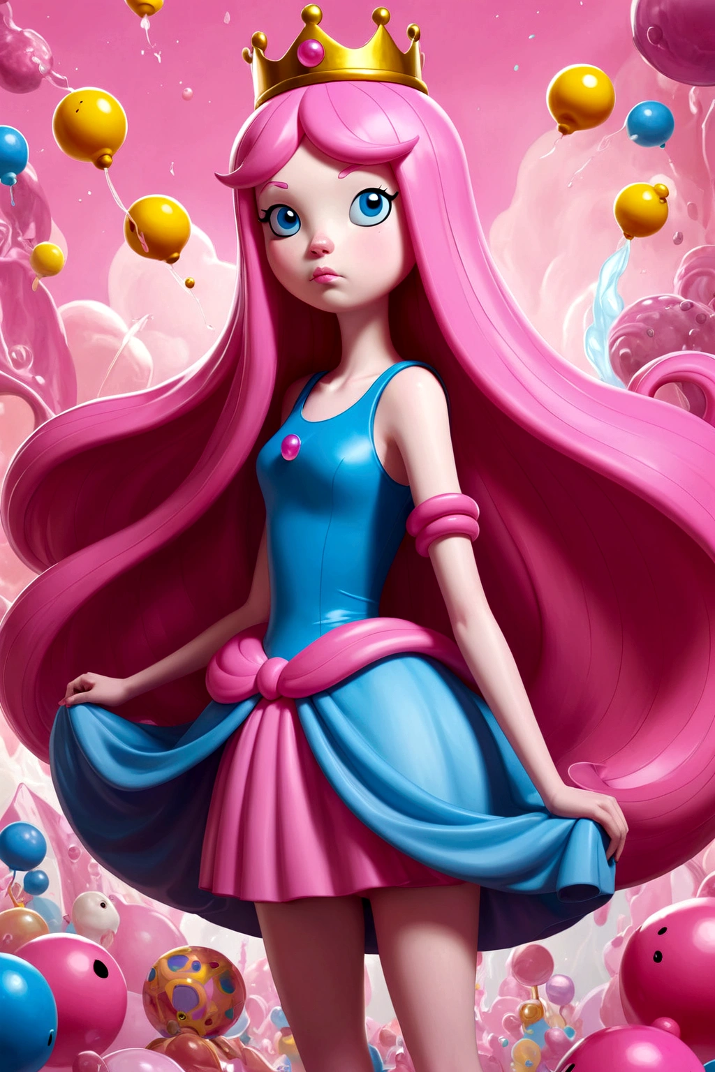 Princess Bubblegum from Adventure Time, new