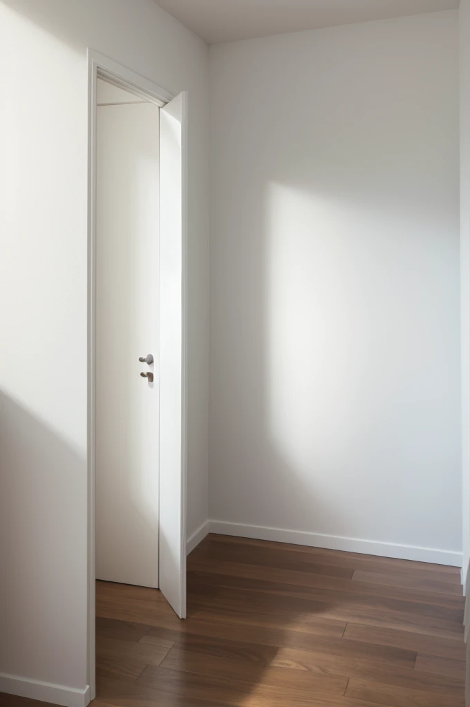 Draw a completely white wall