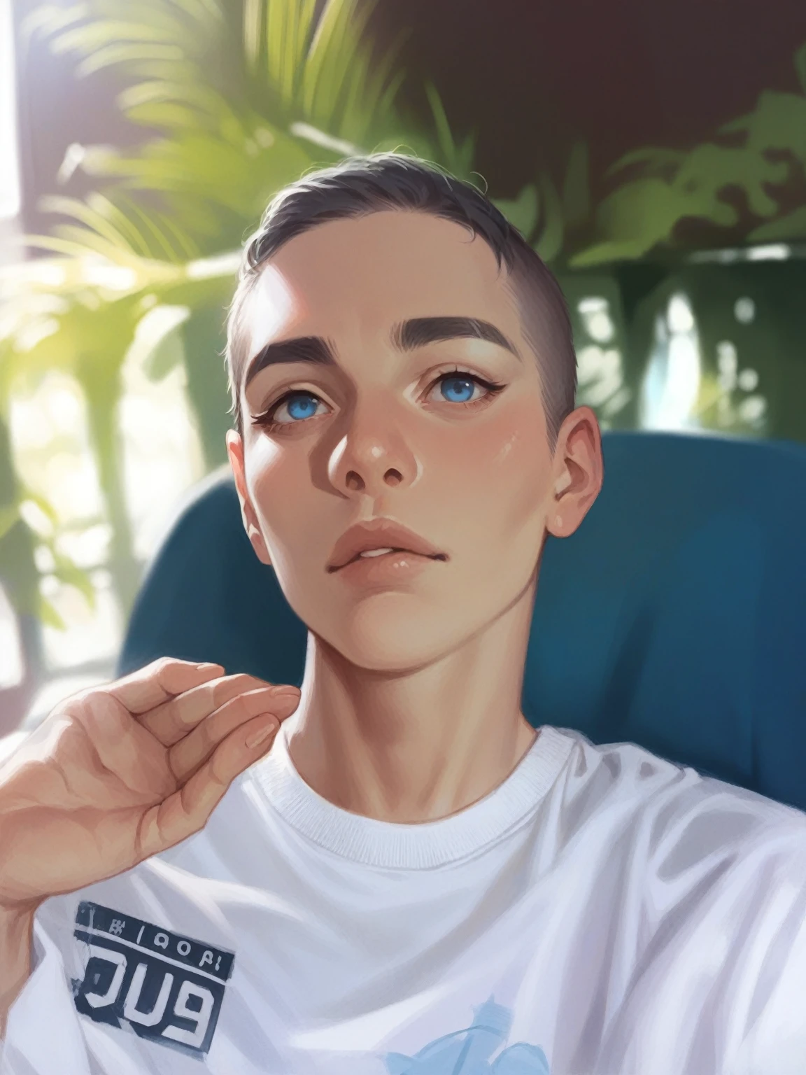 Blue eyes