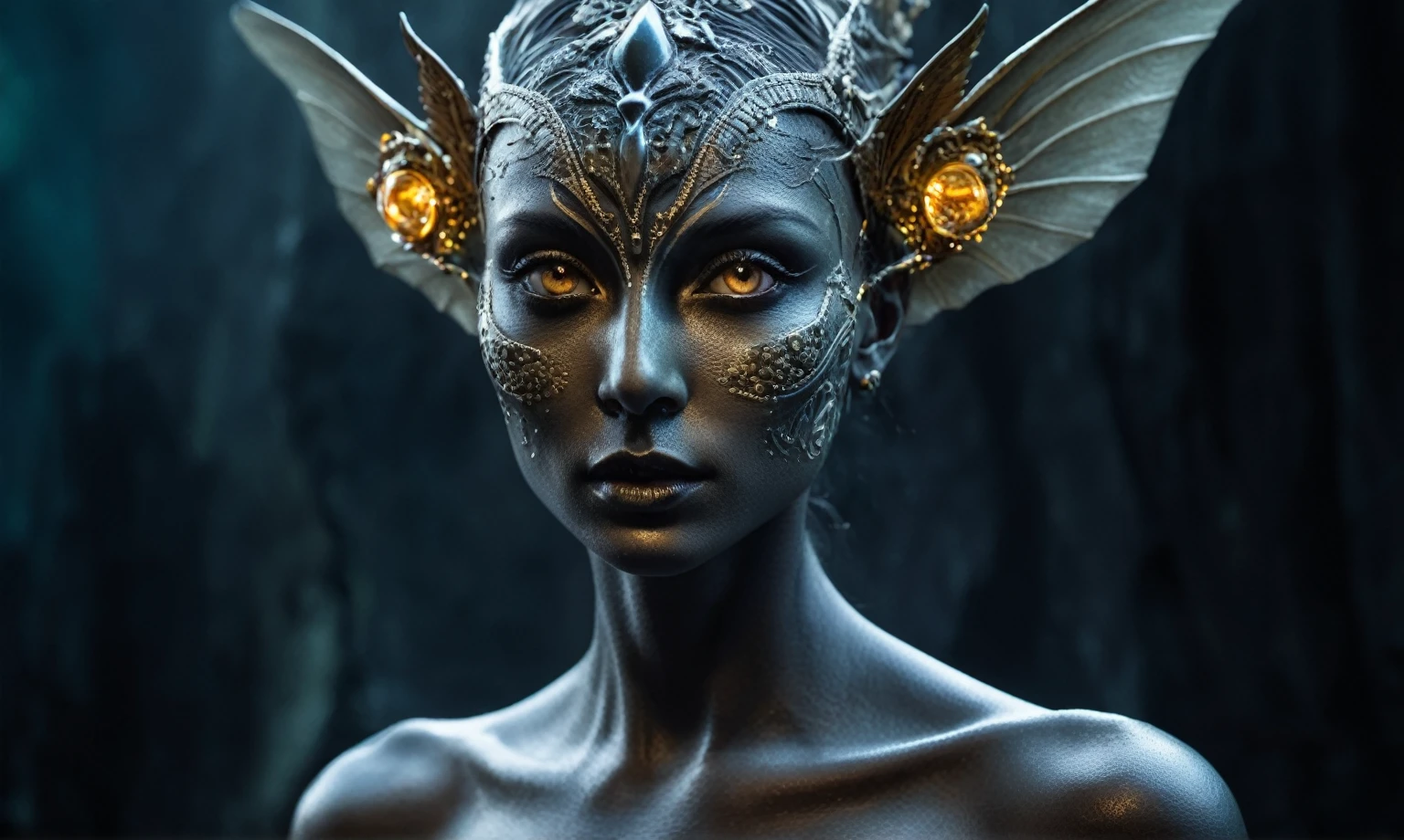 Magical plant ghost flower, ghost flower,carismatic，Incredible，terror ,extremely detailed,intricate details,eyes extremely detailed, high detailed eyes,16k resolution, realistic humid skin,extremely intricate details,Epic Realistic,face anatomically correct,Ultra HD,HDR, natural skin textures, hyper realism,realistic skin texture, hyper detailed,extremely Realism,Ultra Detailed,body logically correct,full body length shot,beggar graphite Manganite sparas, wants eat,survival in criminal city of future,Cinematic,soft colors, Technicolor,natural skin textures, hyper realism, hyper detailed,Extremely detailed,High contrast,Masterpiece,Realistic,Ultra Detailed, intricate details,realistic humid leather,extremely intricate,Epic Realistic, cinematic style,irina yermolova,high contrast,hdr,extremely detailed, [deep night landscape],masterpiece,intricate details,faded,eyes extremely detailed, high detailed eyes,16k resolution,RAW,retina, Nikon Z9,China,Songbird,orc, Guangxi Zhuang of China,tkt style, Pisces, perfect, ginger，transition between two art styles, Ink painting to photorealism, Double contact, X-ray, Creative, vivid light, masterpiece, fantasy, Abstract, Surrealism, super detailed, high resolution, stop:35,(((creature with a spectral and ghostly appearance)). Her skin is pale, almost translucent.wears dark, ancient rock paintings of the first people,of sharkfish's leather,dark fantasy, Alien Nordic reptillian from venus and norway, captivating, in vibrant jewels.... Her accessories include high tech quantum neural lace and glowing gold plasma body sheath, eyes glowing, bokeh, lens flres, fisheye lens, perfect composition, beautiful detailed intricate insanely detailed octane render trending on artstation, 8 k artistic photography, photorealistic concept art, soft natural volumetric cinematic perfect light, chiaroscuro, award - winning photograph, masterpiece, oil on canvas, raphael
