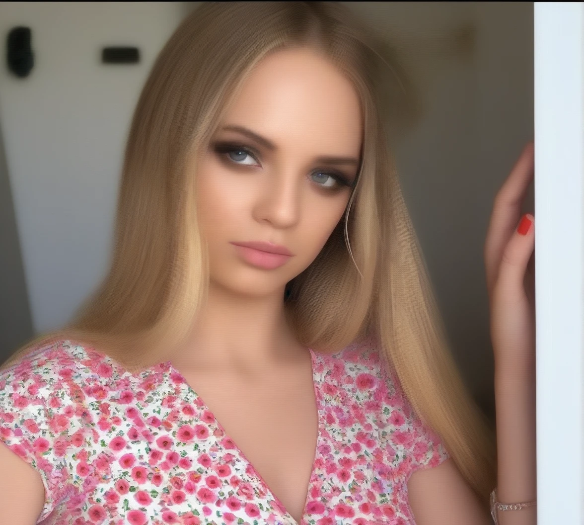 Cum all over her face