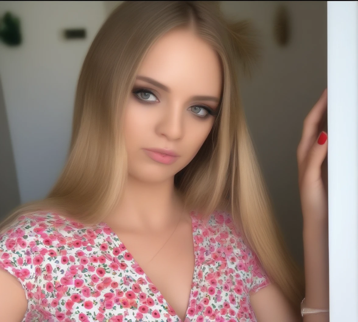 Cum all over her face