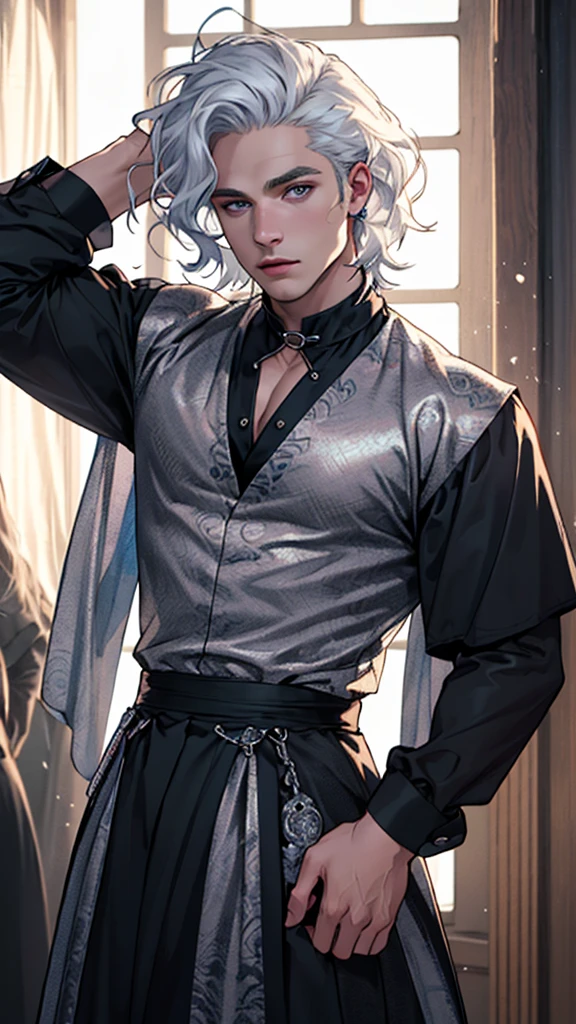 best qualityer, drag queen, gothic dress, vestimentas detalhada, Drag queen, fully body, house of the dragon, game of thrones, targaryen, vestimentas, lo fashion, fashion