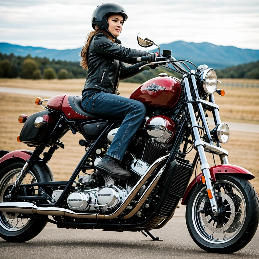beautiful motorcycle in America



