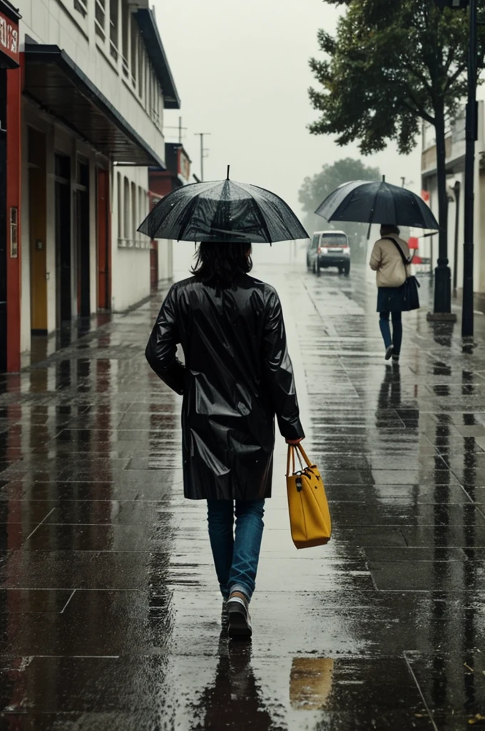 A rainy day