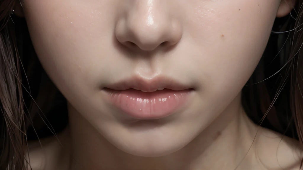 with in the mouth
