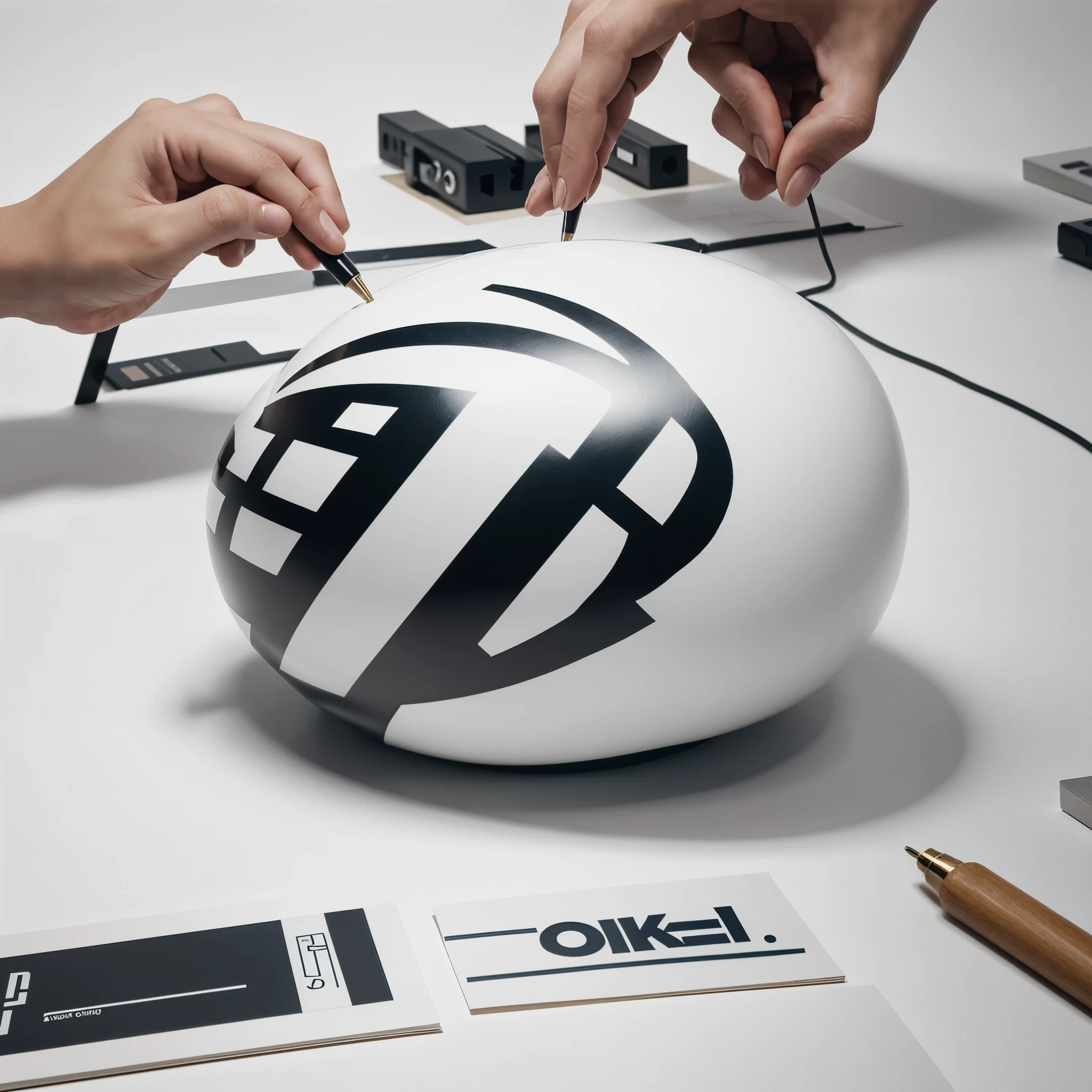 Make a logo for a networking and design team