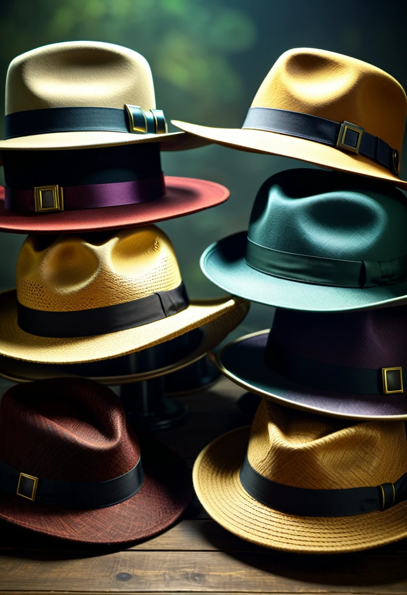 The Hats Have Eyes, different immersive, Unambiguously Biological, Octane HDR --h 1080 --w 1920