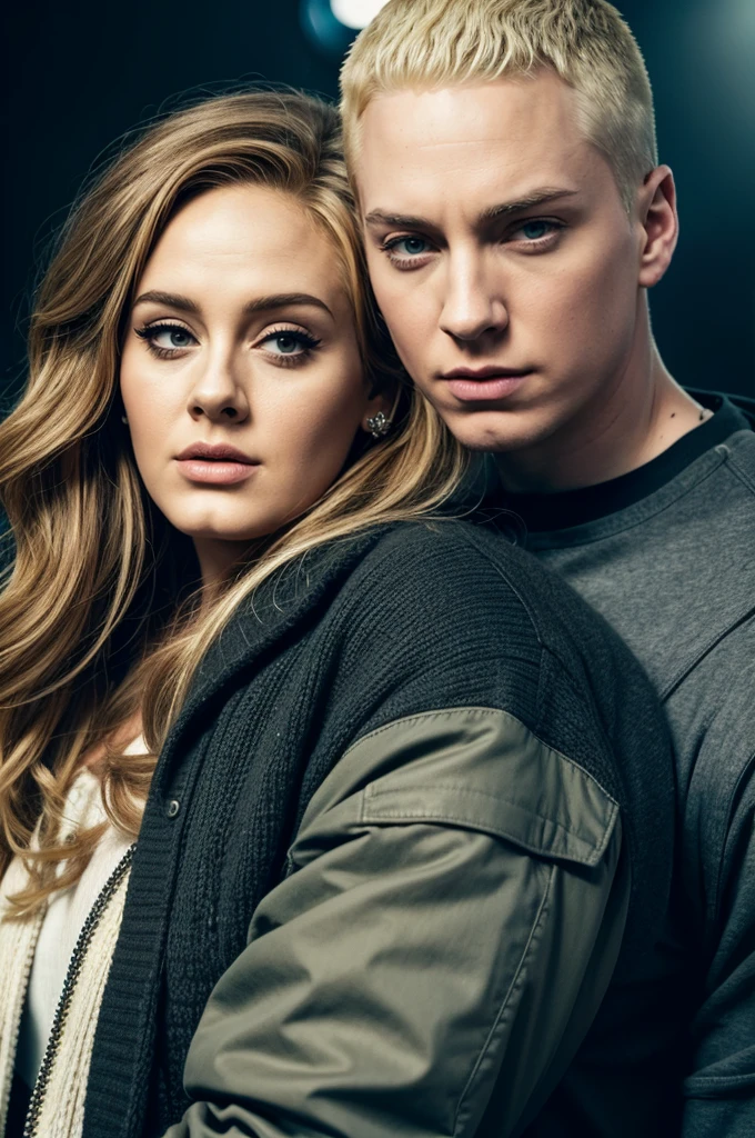 Adele and Eminem for the cover of a song called love song