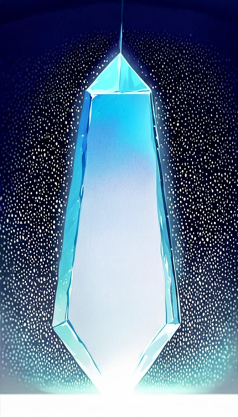 Japanese anime, Chico, alone, silver white hair, white glass fragments, crystallization, night sky, winter night, starry sky, shooting star crossing, Alone, silence, representation, Best Quality, Masterpiece, whole body, particle light effects, representation
