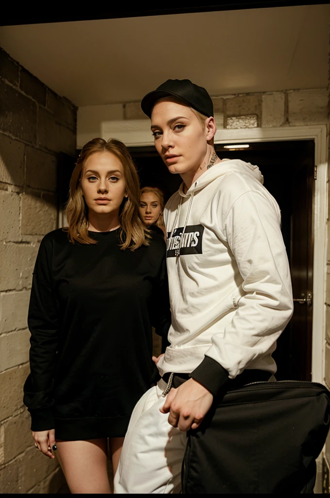 Adele and Eminem 