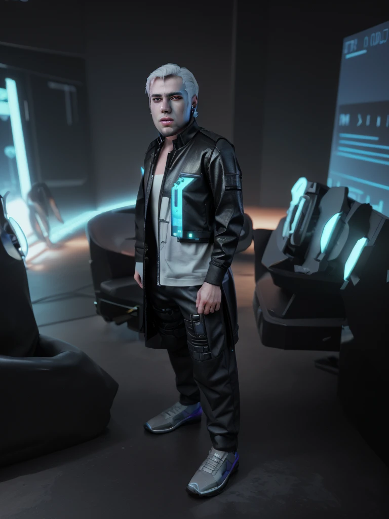 Change background cyberpunk handsome boy, realistic original face, 8k, ultra realistic,