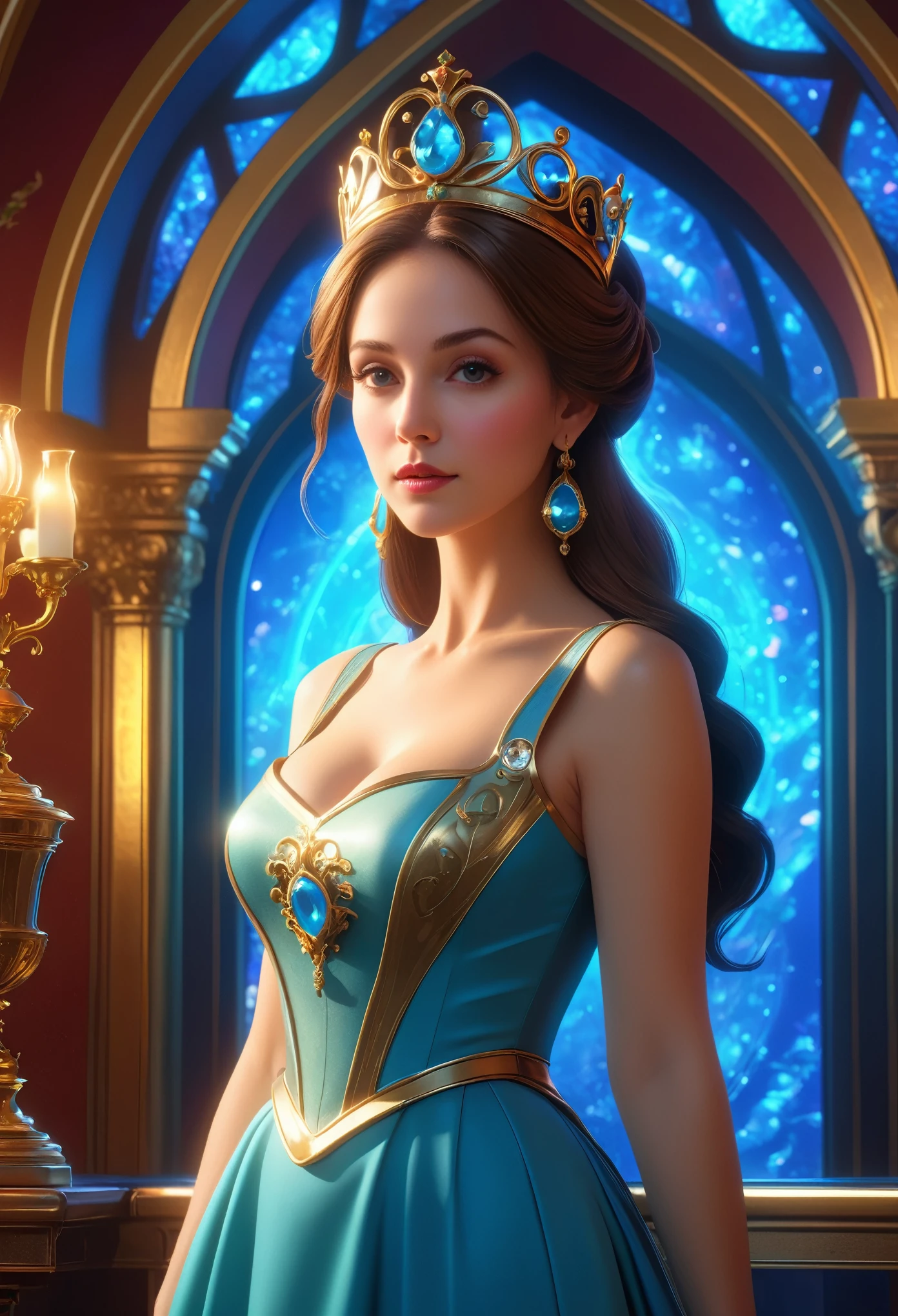 (Mature:1.2) Princess style, (Steve Keller:1.08), masterpiece, best quality, best quality, light, (Volumetric Lighting), Extremely detailed CG unity 8k wallpaper, Focus, 8k wallpaper, 4k wallpaper, Extremely detailed, Surreal, Reality, Clear focus, absurd, (Human Development Report:1.2), (High contrast), photo, Detailed and complex, Instagram, portrait, Very detailed, number, Art Station, Concept Art, Smooth, Clear focus, illustration, light
