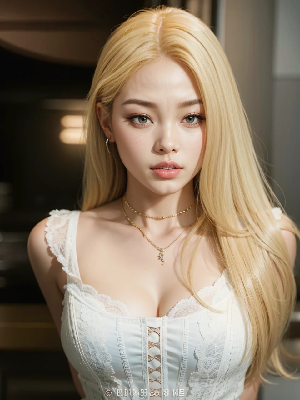 a beautiful female portrait of Jennie, hyper realistic, extremely detailed eyes and face, beautiful lips, long eyelashes, natural skin texture, elegant expression, intricate jewelry, detailed hair, black hair, dramatic lighting, cinematic composition, photorealistic, 8k, maximum detail, masterpiece, digital art