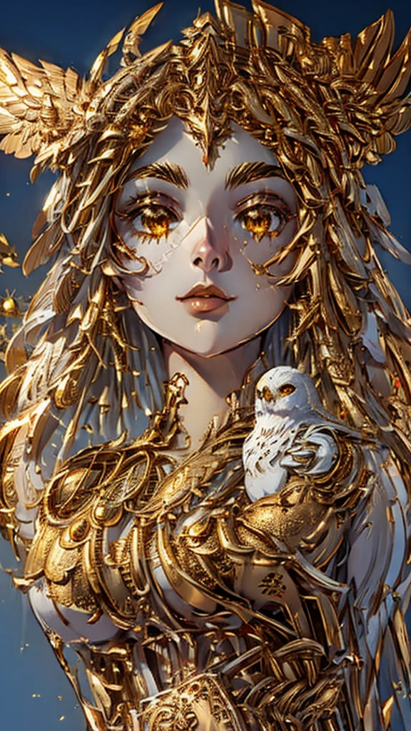 bird in gold