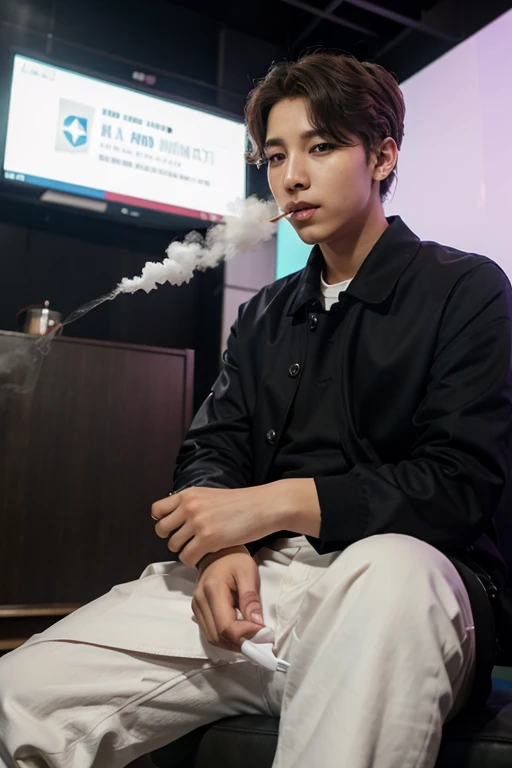bts fumando kim namjoon
