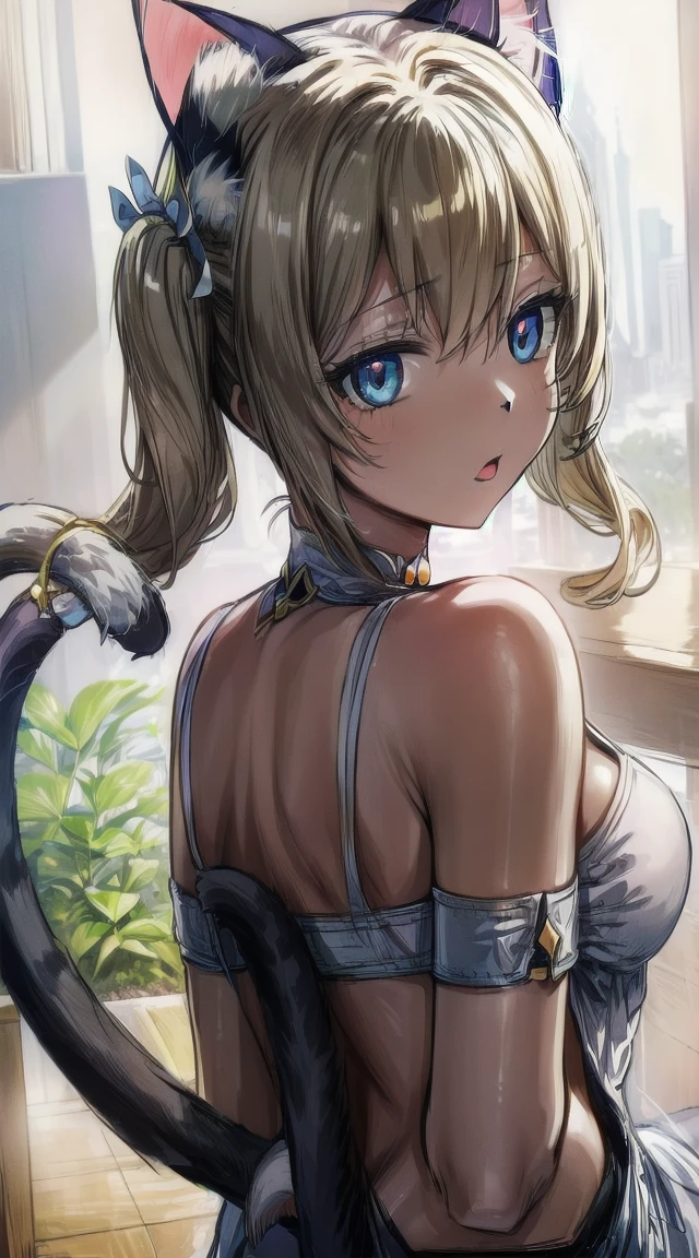 1girl,silver hair
BREAK (( 1girl,hat,latin cross,blonde hair, long hair,twintails,twin drills, blue eyes, :1))
BREAK ((cat ear,cat tail:1.7))
BREAK indoors,
BREAK looking at viewer,
BREAK (masterpiece:1.2), best quality, high resolution, unity 8k wallpaper, (illustration:0.8), (beautiful detailed eyes:1.6), extremely detailed face, perfect lighting, extremely detailed CG, (perfect hands, perfect anatomy),