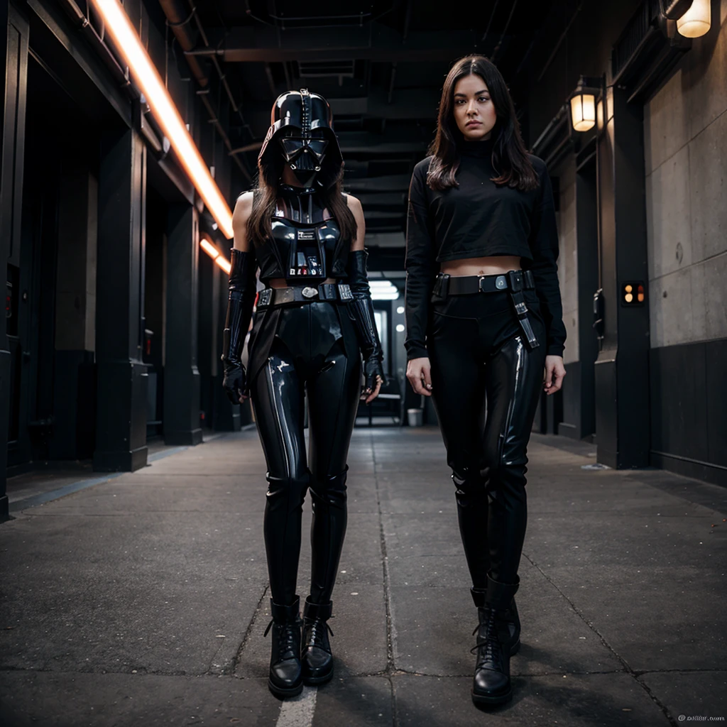 Darth Vader, female, Leggings