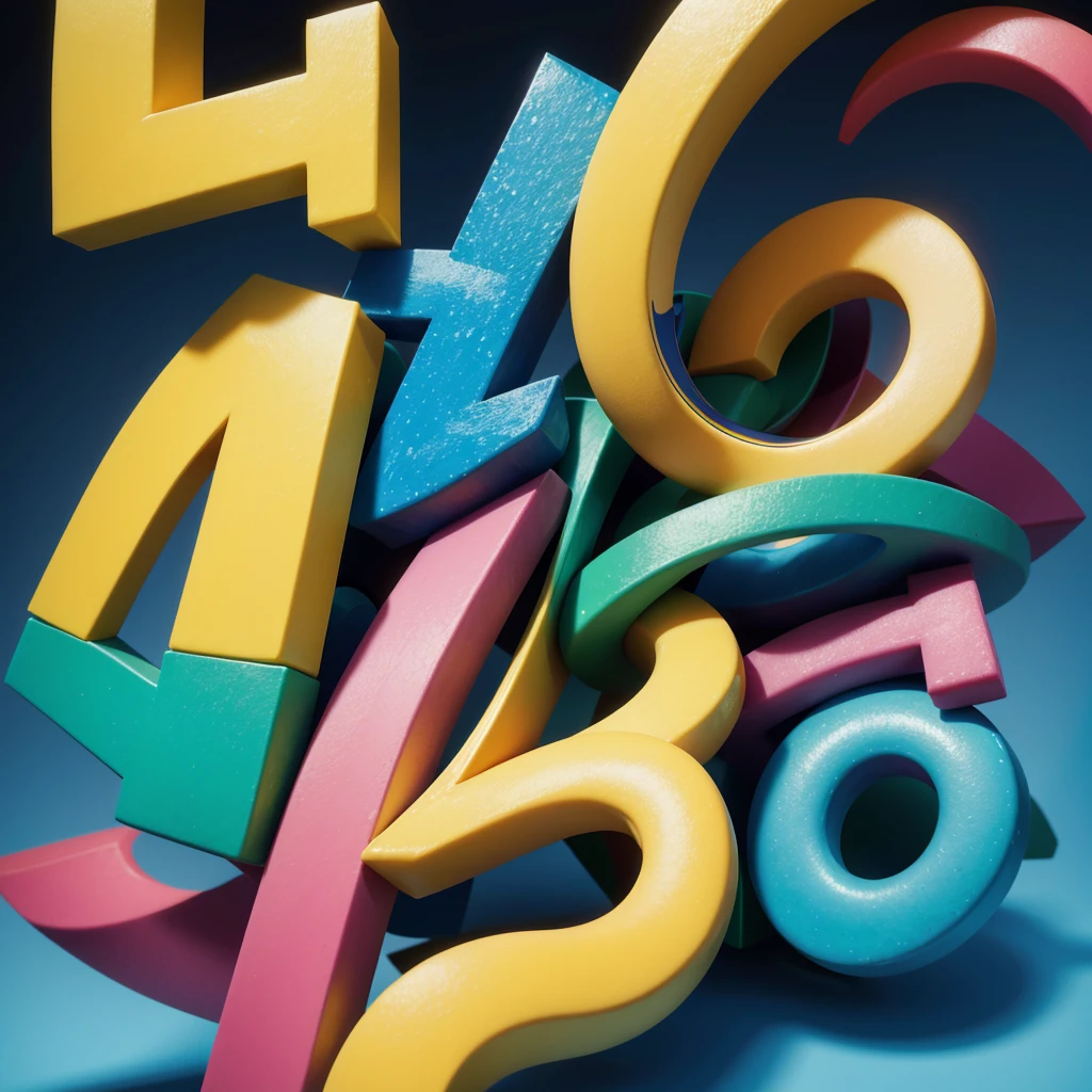 Animated Brazilian alphabet letters