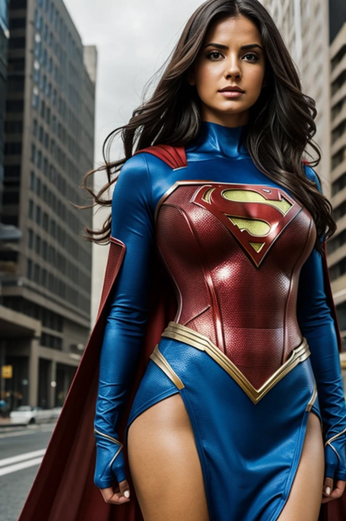 woman revealing superheroine