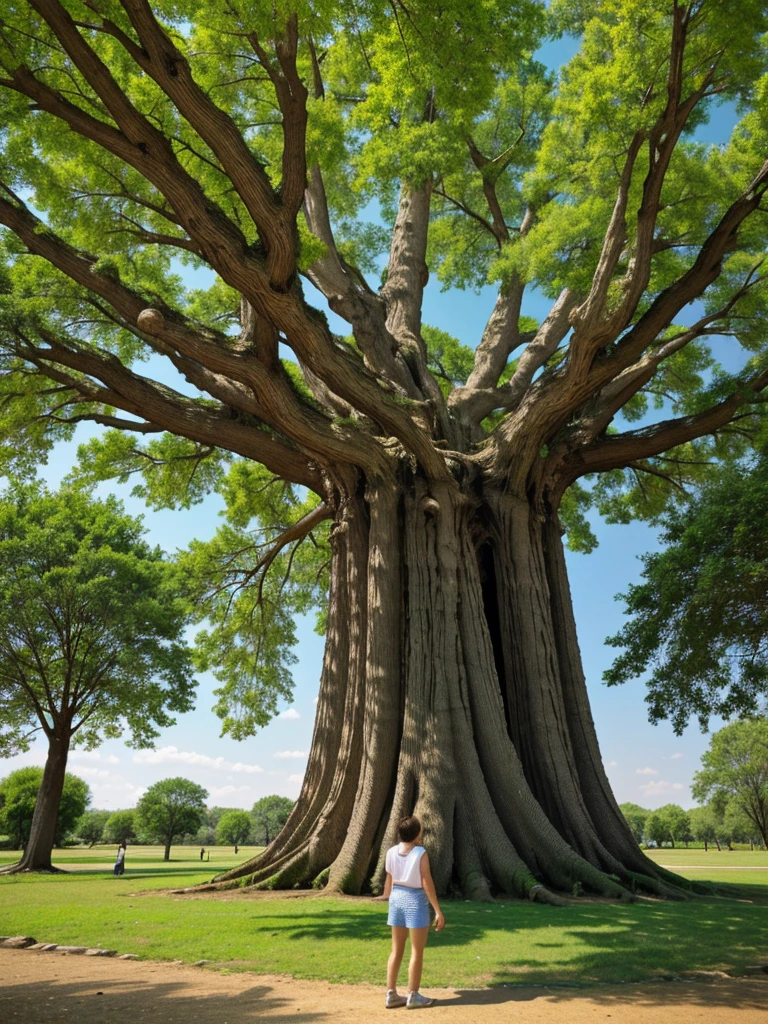 A giant tree