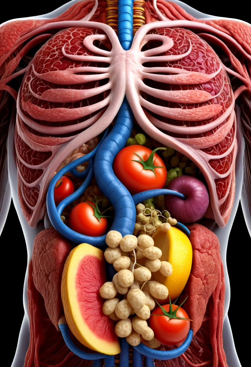 stomach digestion acid excess food