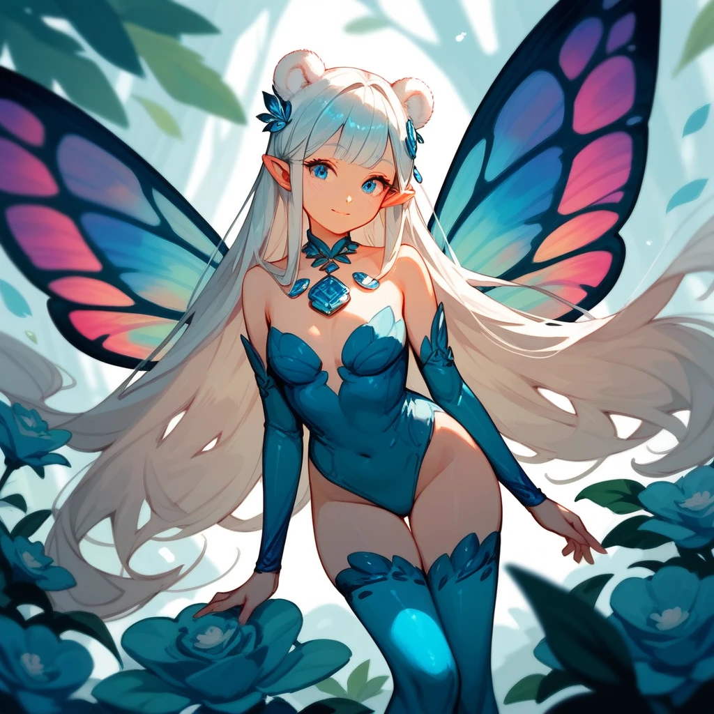 blue topaz, polar bear, fairy wings, (score_9,score_8_up,score_7_up,score_6_up,score_5_up,score_4_up)