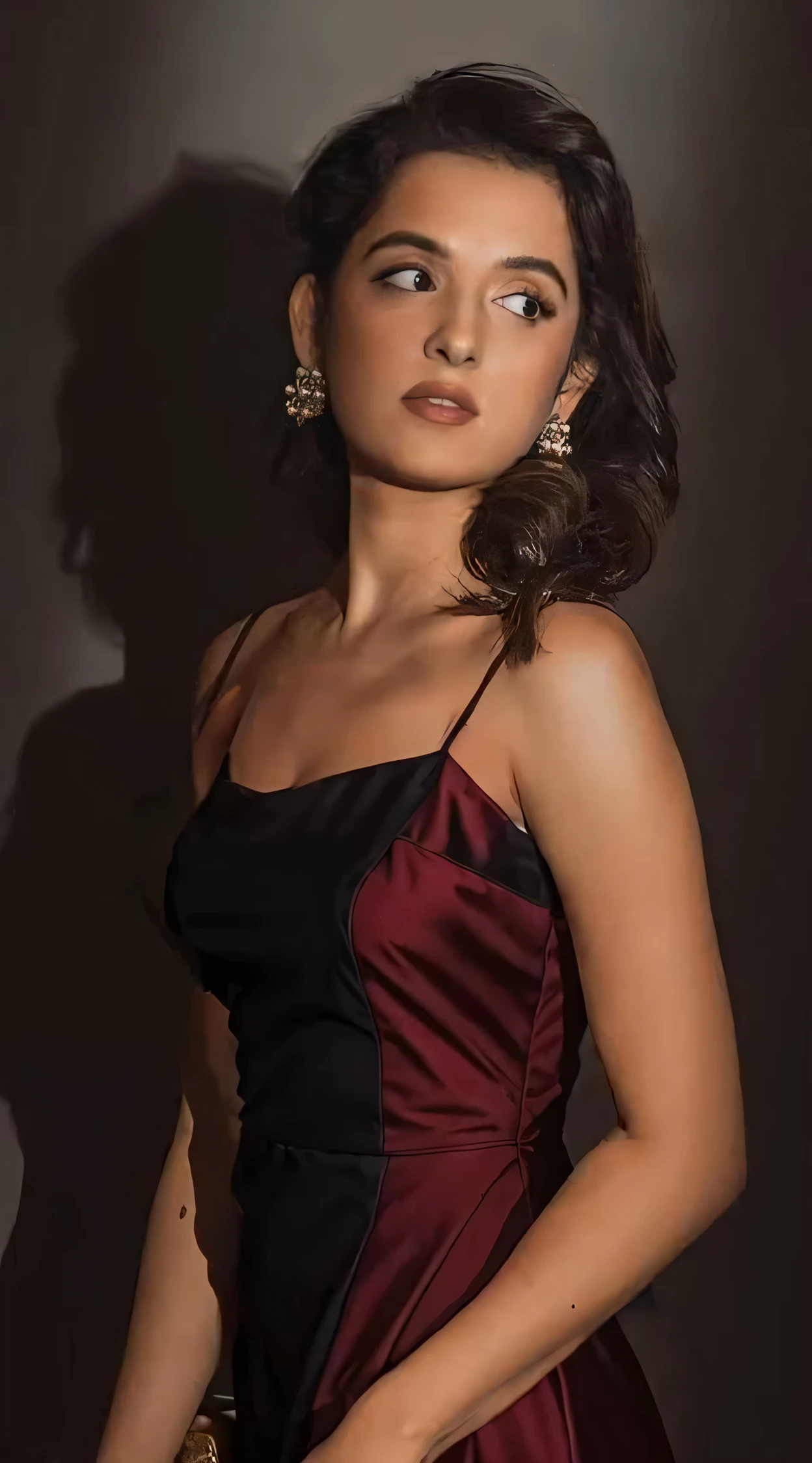 Change the dress colour to red
