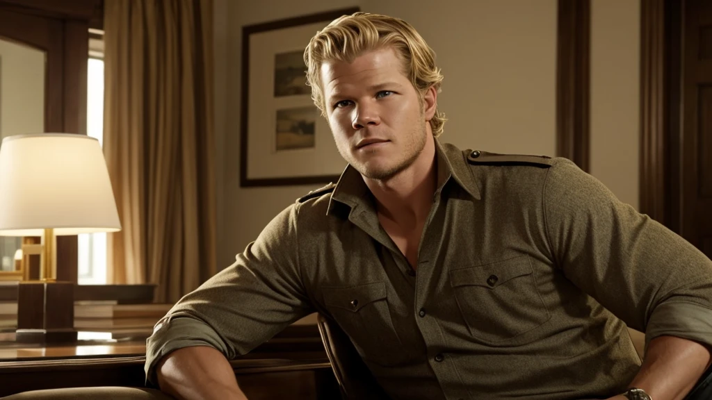 Christopher Egan as Captain David Shepherd ( TV series "Kings " )