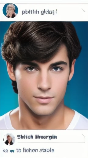 make an jewish heartthrob focus on the face.