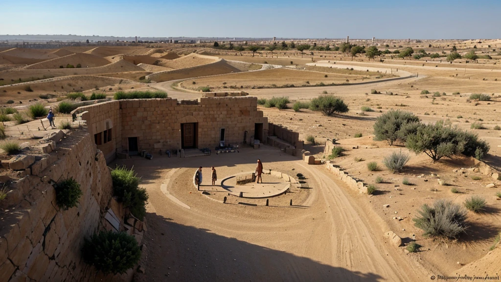 Israelite vs Philistine battlefield