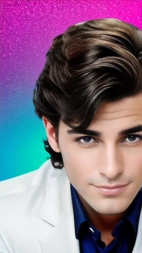 make an jewish heartthrob focus on the face.